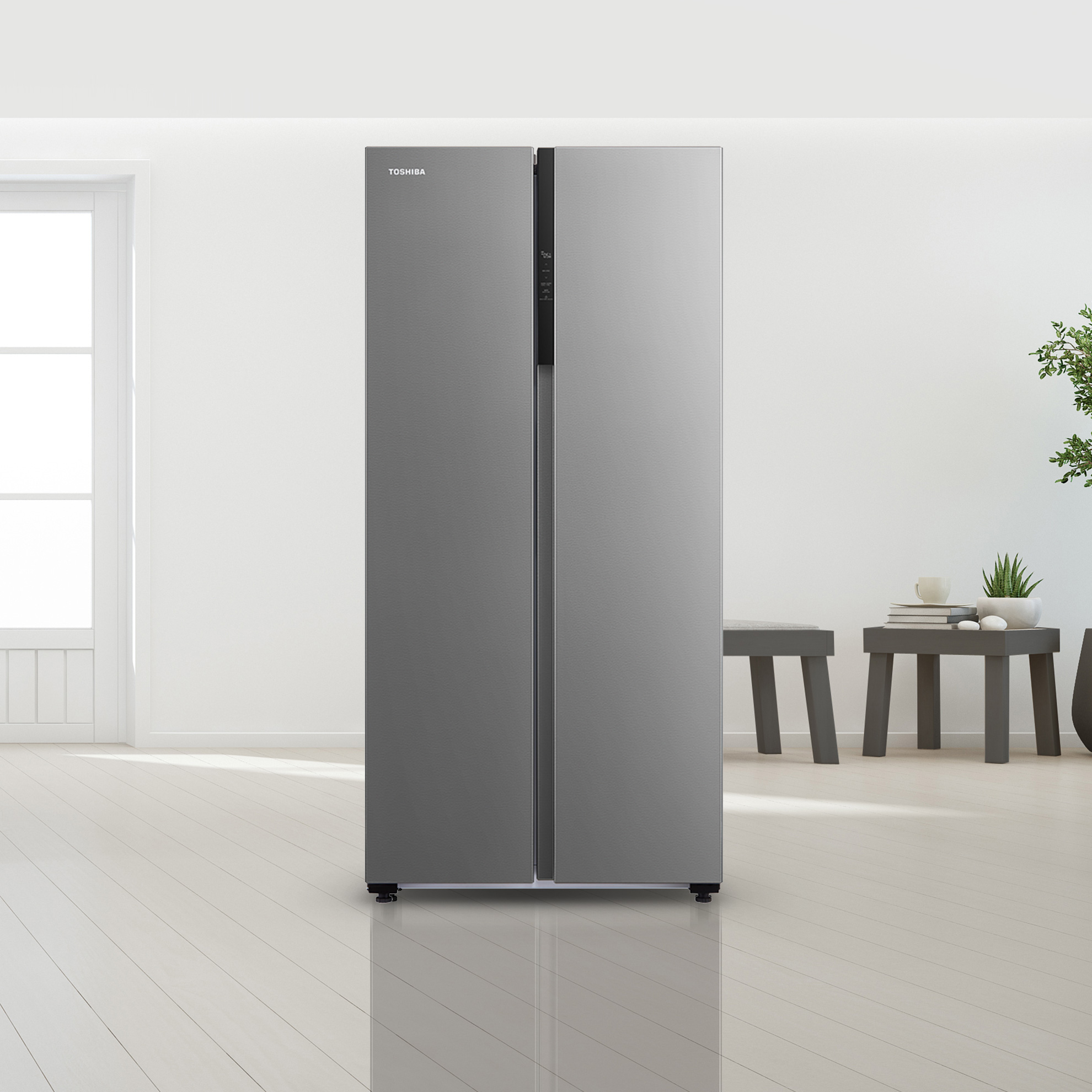 TỦ LẠNH THÔNG MINH INVERTER TOSHIBA GR-RS600WI-PMV(49)-SL