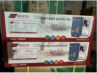 TỦ SẤY QUẦN ÁO BESUTO 4026 1200W