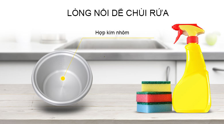 Nồi cơm điện Sharp 2.2 lít KSH-D22V