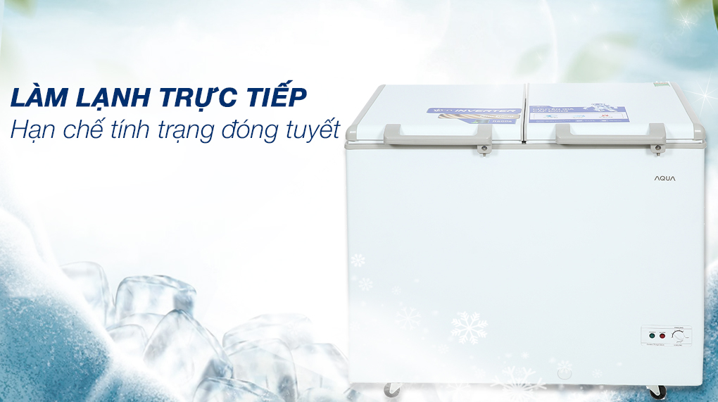 Tủ đông AQUA AQF-C4201E Inverter 319 lít