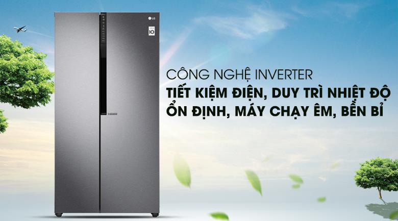 Tủ lạnh LG Inverter 613 lít GR-B247JDS