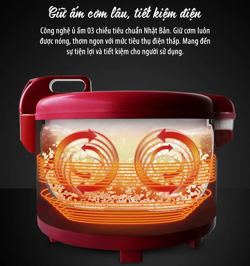 Nồi cơm điện Sato 5.6 lít 56C011