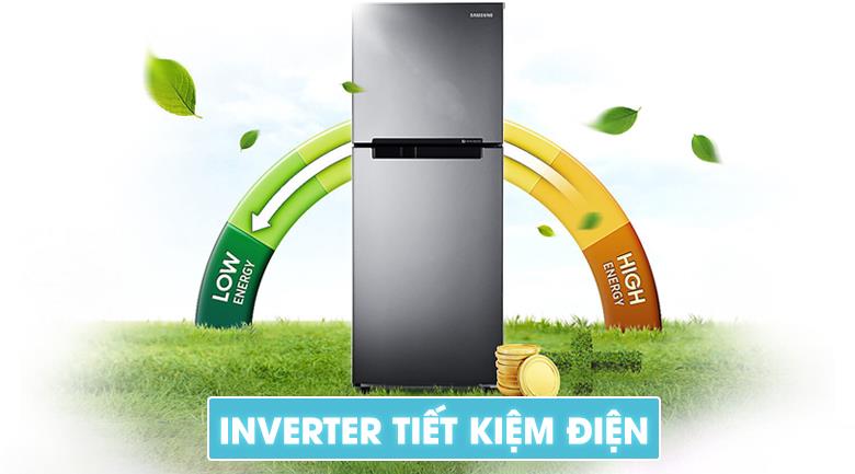 Tủ lạnh Samsung Inverter 208 lít RT19M300BGS/SV