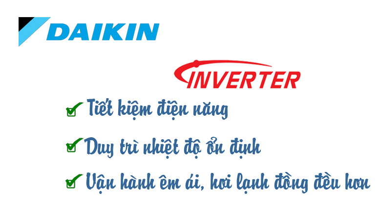 Điều hòa Daikin 9000 BTU inverter 1 chiều FTKB25WAVMV