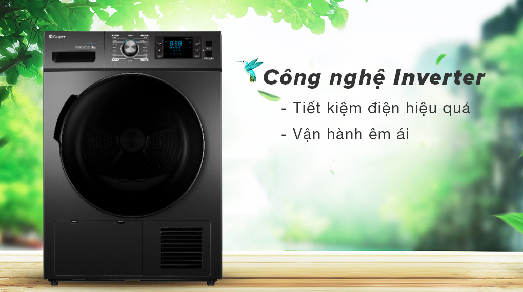 Máy sấy ngưng tụ Casper 8 kg TD – 80CGB - Chính hãng