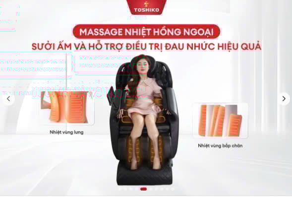 GHẾ MASSAGE TOSHIKO T21 ( LIÊN HỆ ĐỂ ĐƯỢC TƯ VẤN GIÁ TỐT)