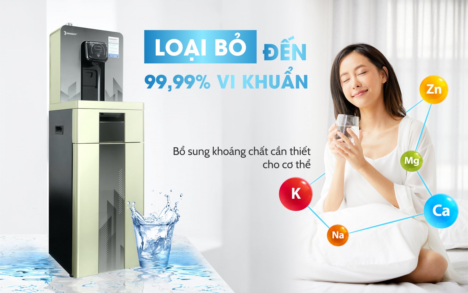 Máy Lọc Nước RO Sanaky SNK-NN218