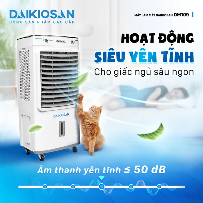 QUẠT ĐIỀU HOÀ HƠI NƯỚC DAIKIOSAN DM109