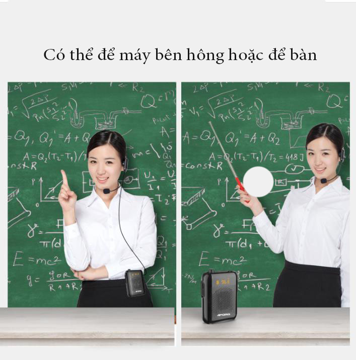 Máy trợ giảng không dây Aporo T30 UHF hàng nhập khẩu chính hãng