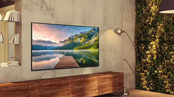 Smart Tivi Samsung 4K 55 inch UA55AU8000KXXV