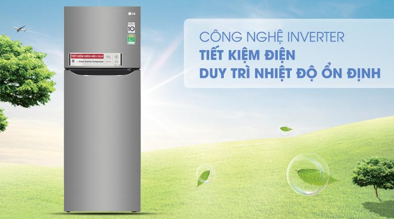 Tủ lạnh LG Inverter 209 lít GN-M208PS