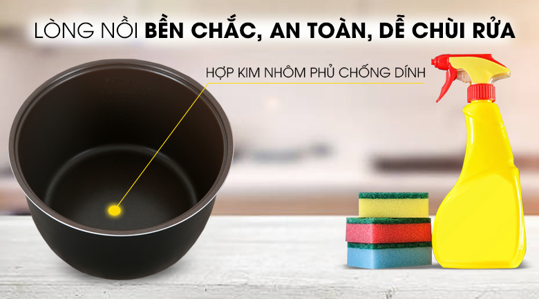 Nồi cơm điện Sunhouse Mana 1.8 lít SHD8658G