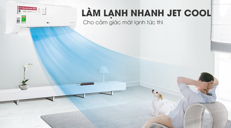 Điều hòa LG 1 chiều Inverter 9200BTU V10ENW