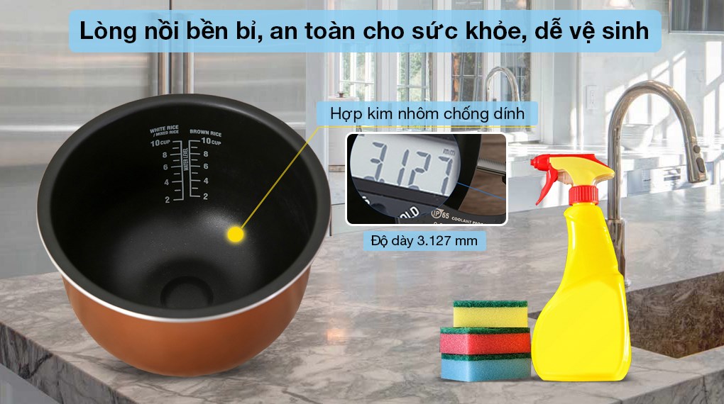 Nồi cơm điện Sharp 1.8 lít KS-IH191V