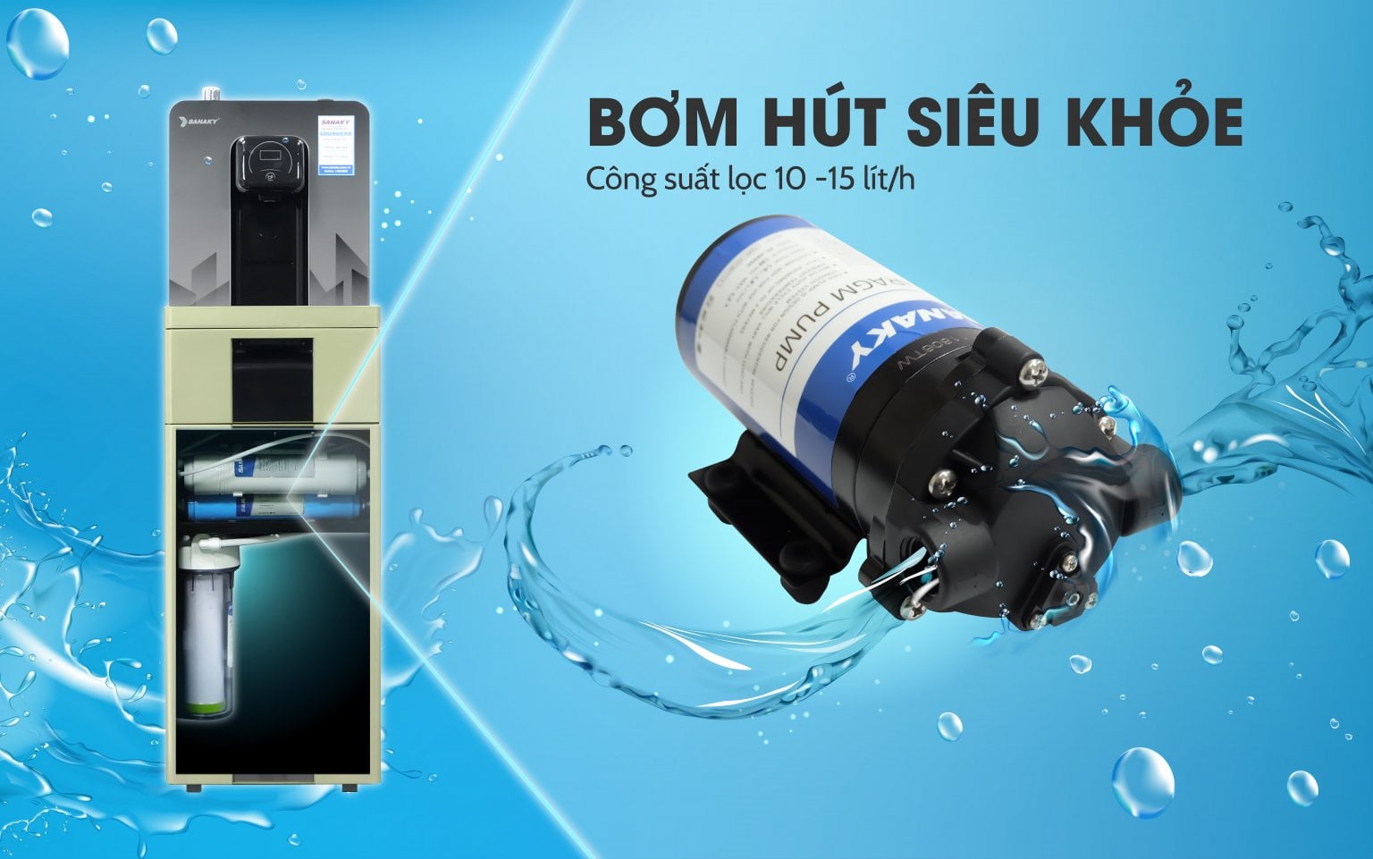 Máy Lọc Nước RO Sanaky SNK-NN218