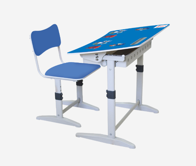 Bàn học sinh BHS-14-07A (Xanh)