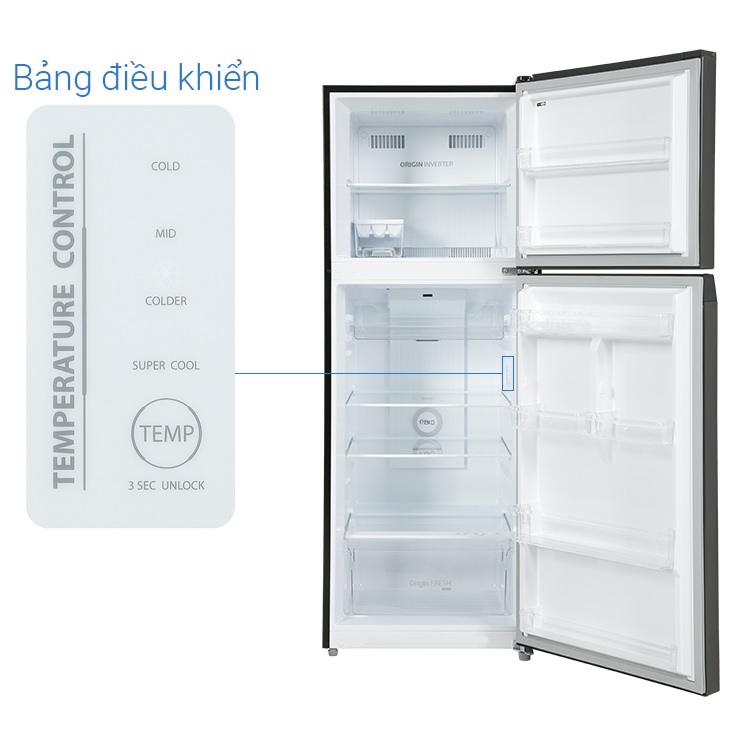 TỦ LẠNH TOSHIBA GR-RT416WE-PMV(58)-MM 312 LÍT INVERTER