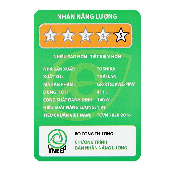 TỦ LẠNH TOSHIBA GR-RT559WE-PMV(58)-MM 411 LÍT INVERTER