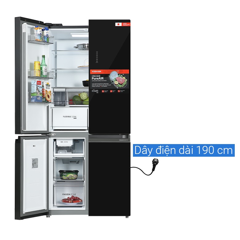 TỦ LẠNH TOSHIBA GR-RF665WIA-PGV(22)-XK 515 LÍT INVERTER