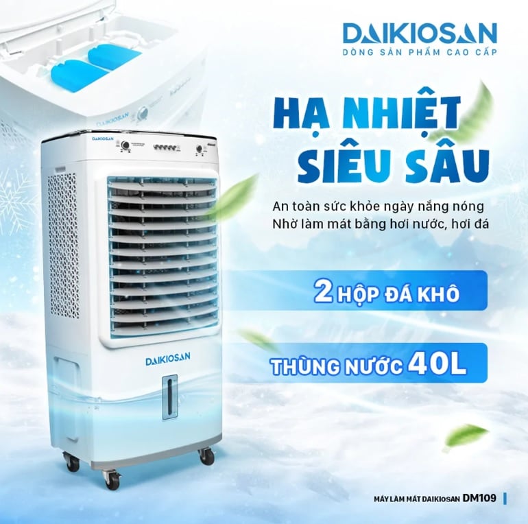 QUẠT ĐIỀU HOÀ HƠI NƯỚC DAIKIOSAN DM109