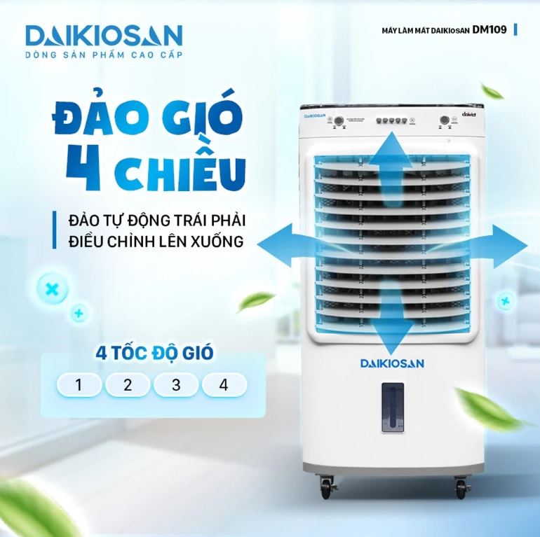 QUẠT ĐIỀU HOÀ HƠI NƯỚC DAIKIOSAN DM109