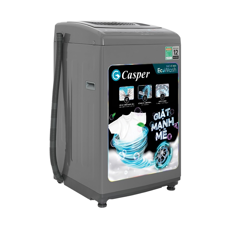 MÁY GIẶT CASPER WT-75NG1 7.5KG INVERTER