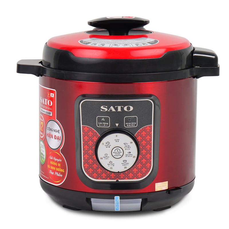 Nồi áp suất đa năng SATO 6 lít ST-615PC(A)