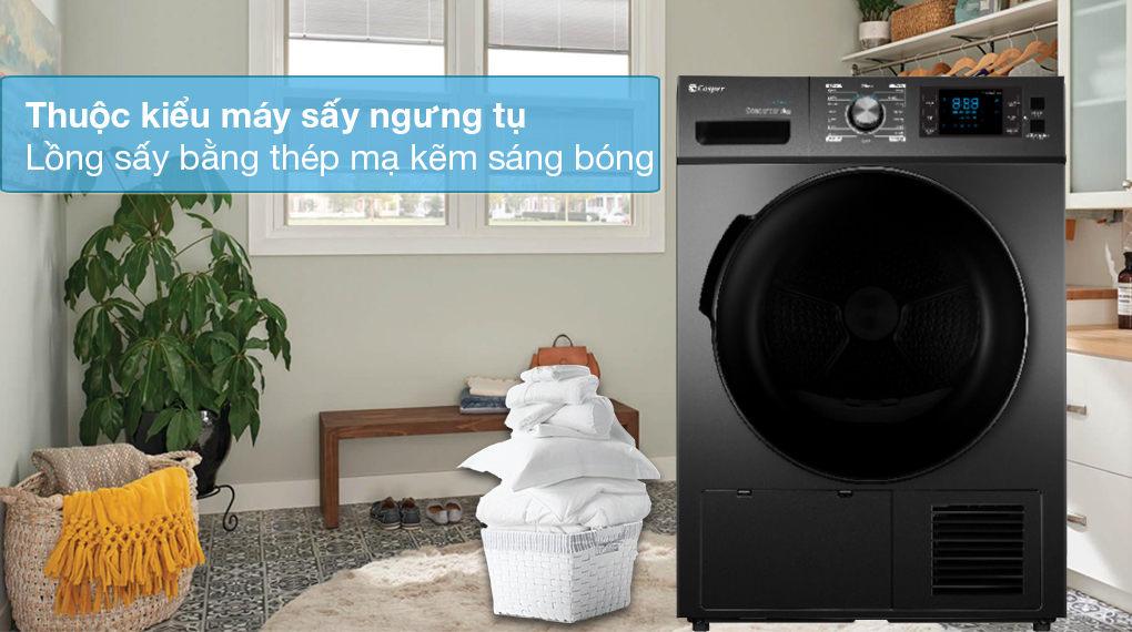 Máy sấy ngưng tụ Casper 8 kg TD – 80CGB - Chính hãng