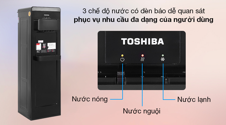 Cây nước nóng lạnh Toshiba RWF-W1917TV 650W