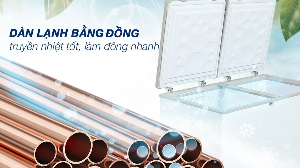 Tủ đông AQUA AQF-C4201E Inverter 319 lít