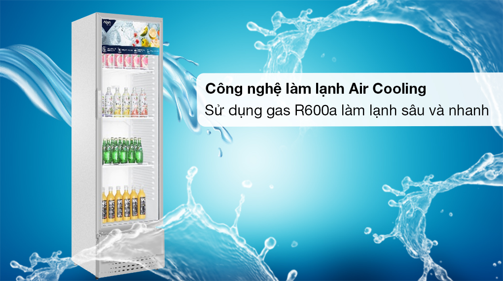 Tủ mát Aqua 280 Lít AQS-AF400N - chính hãng