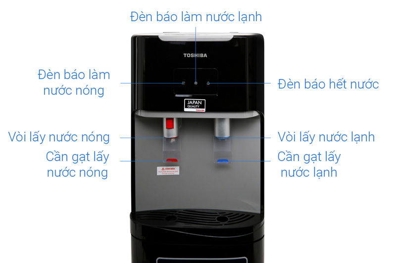 Máy Nước Nóng Lạnh Toshiba RWF-W1669BV