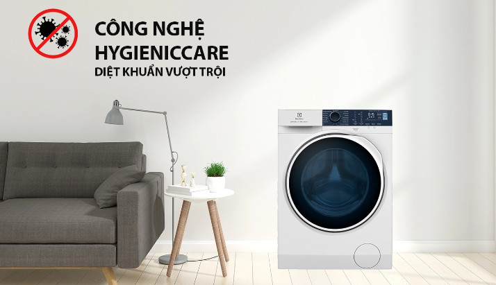 MÁY GIẶT ELECTROLUX EWF1024P5WB, 10KG, LỒNG NGANG, MÀU TRẮNG