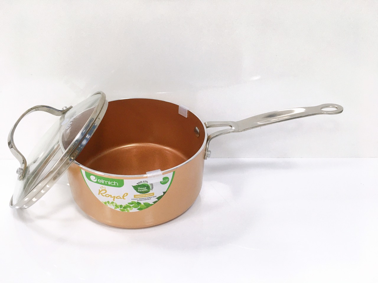 Nồi bột Elmich tráng sứ đáy từ EL1182 size 16