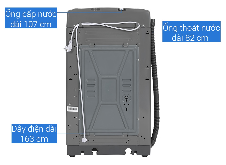 MÁY GIẶT CASPER WT-75NG1 7.5KG INVERTER