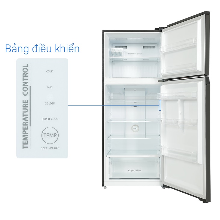 TỦ LẠNH TOSHIBA GR-RT559WE-PMV(58)-MM 411 LÍT INVERTER