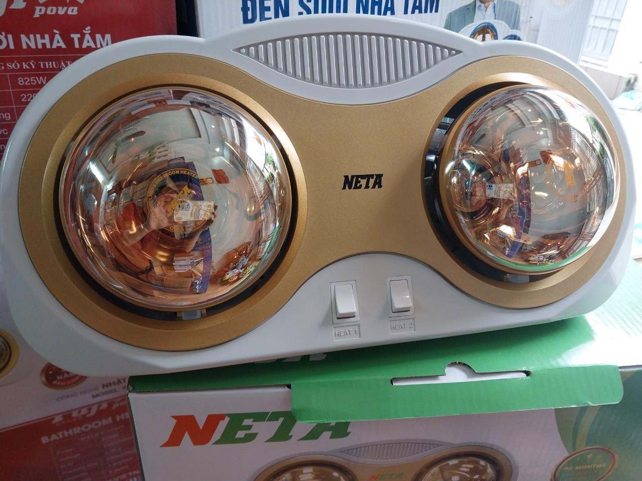 ĐÈN SƯỞI NETA NT2B01, 2 BÓNG - LIÊN HỆ ĐỂ ĐƯỢC GIÁ TỐT