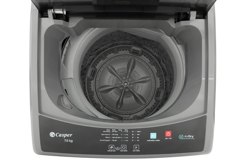 MÁY GIẶT CASPER WT-75NG1 7.5KG INVERTER