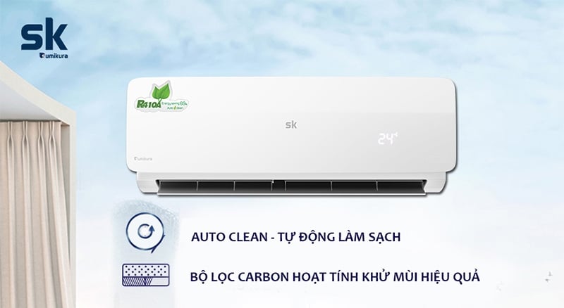 Điều hoà Sumikura APS-120 TITAN-A 12000btu 1 chiều thường gas   R32