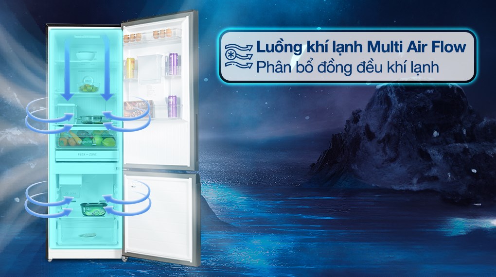 TỦ LẠNH TOSHIBA GR-RB405WEA-PMV(06)-MG Inverter 321 lít