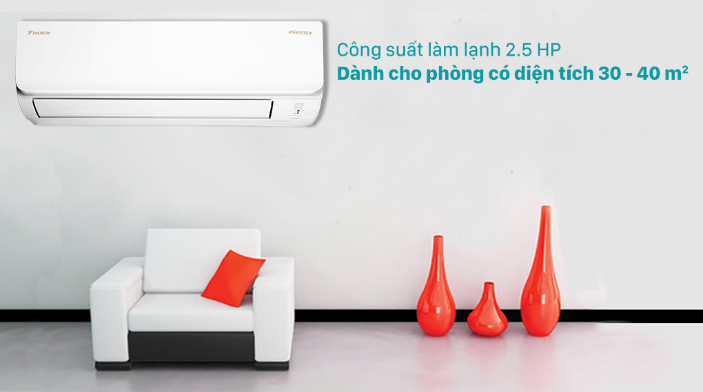 Máy lạnh Daikin Inverter 2.5 HP FTKA60UAVMV