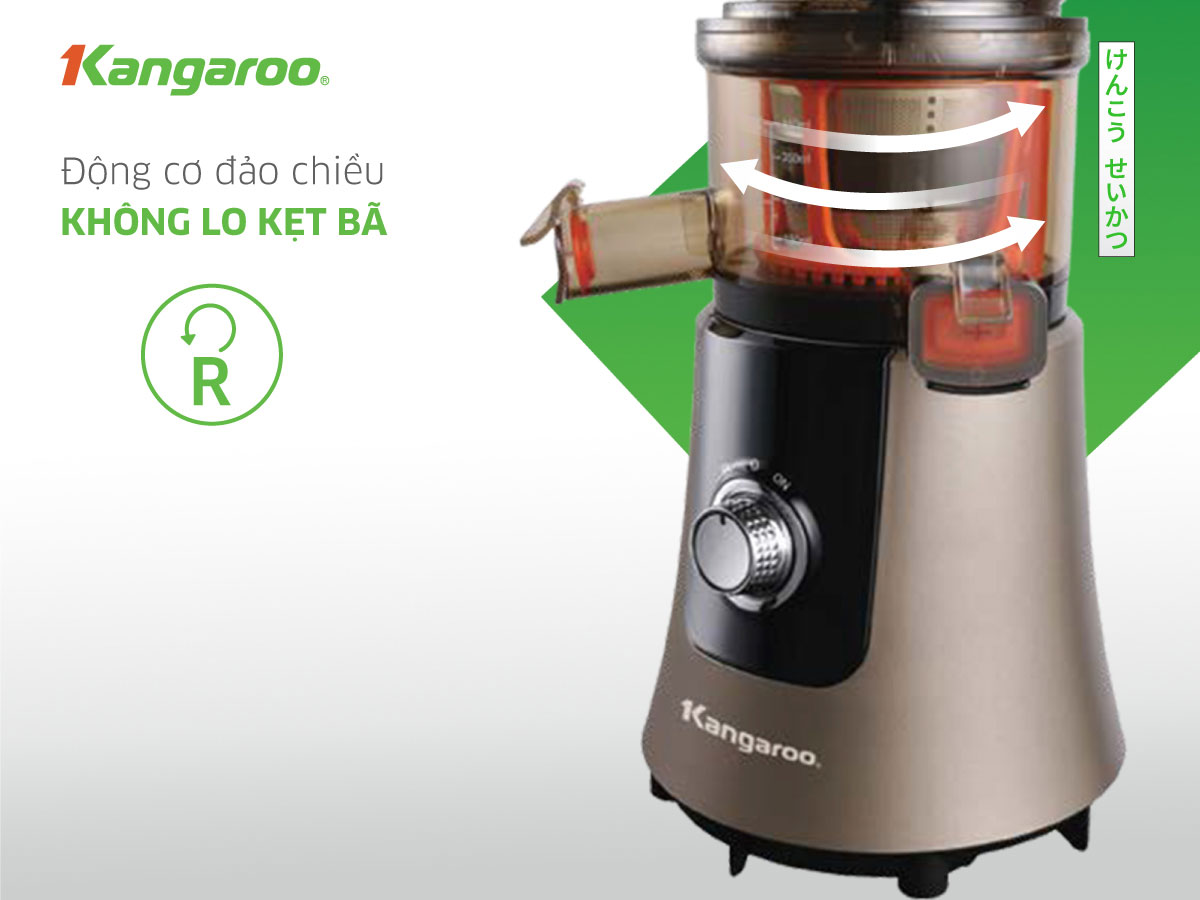 Máy Ép Chậm Kangaroo KG200SJF Chính Hãng