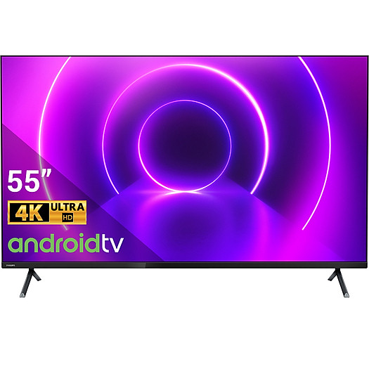 Smart Tivi Philips 4K 55 inch 55PUT8215 giọng nói Mới 2021