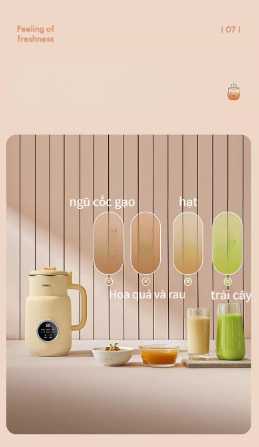 MÁY LÀM SỮA HẠT MINI, MÁY ÉP DAEWOO - CHÍNH HÃNG