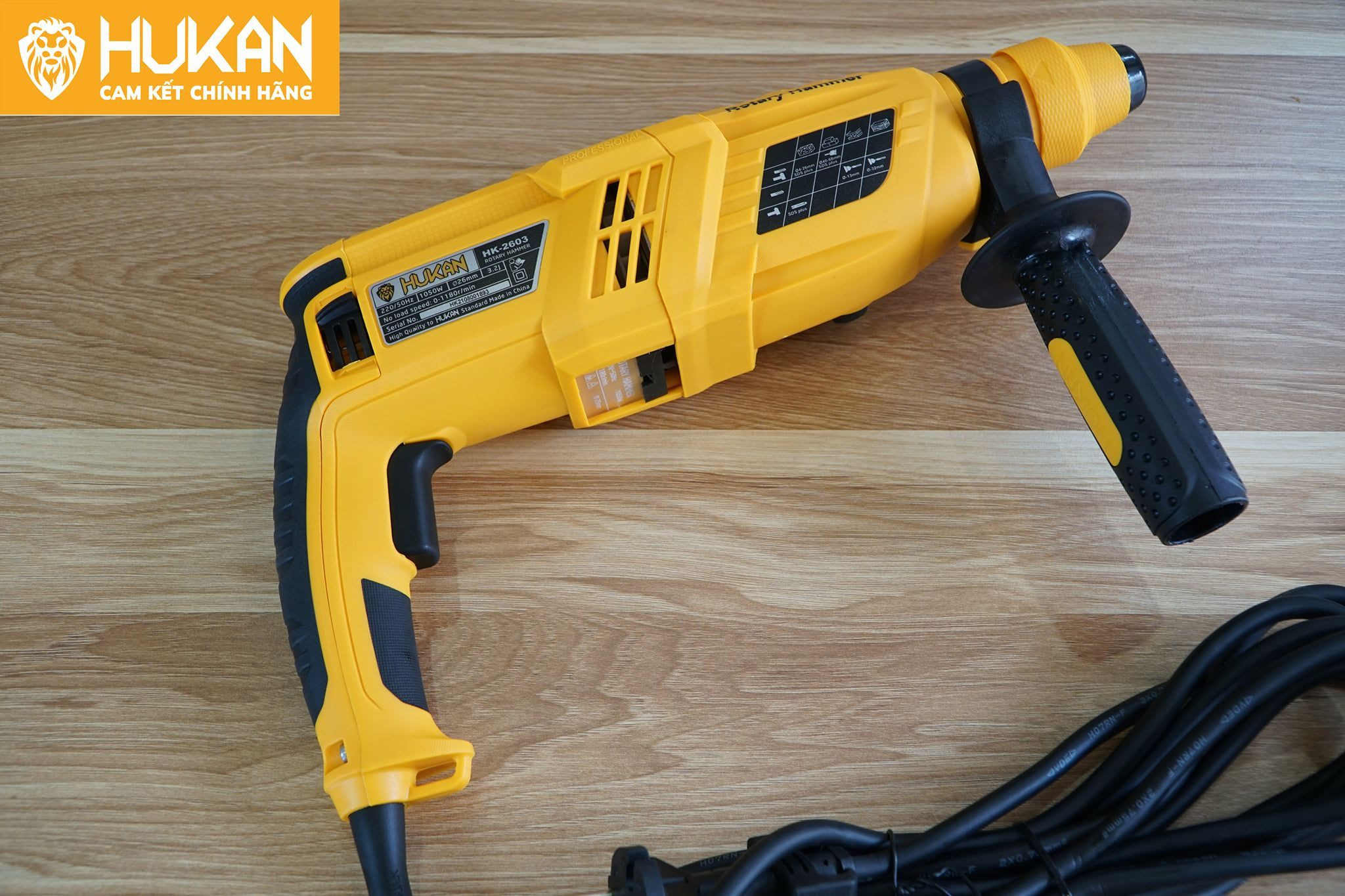 MÁY KHOAN BÊ TÔNG HUKAN HK-2603