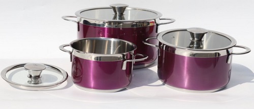 BỘ NỒI INOX BA NỒI BE-HOME BH3MT