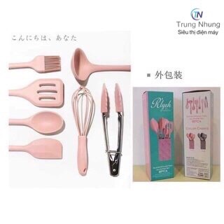 Sét 8 dụng cụ làm bếp Silicon Kitchen Tool