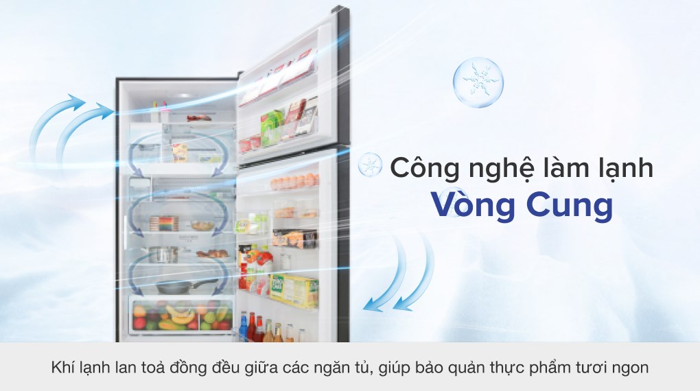 Tủ lạnh Toshiba inverter 555 lít GR-AG58VA/X (MÀU BẠC)