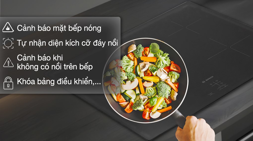 BẾP TỪ 3 VÙNG NẤU ÂM BOSCH PUC61KAA5E 4600W - LIÊN HỆ ĐỂ ĐƯỢC GIÁ TỐT