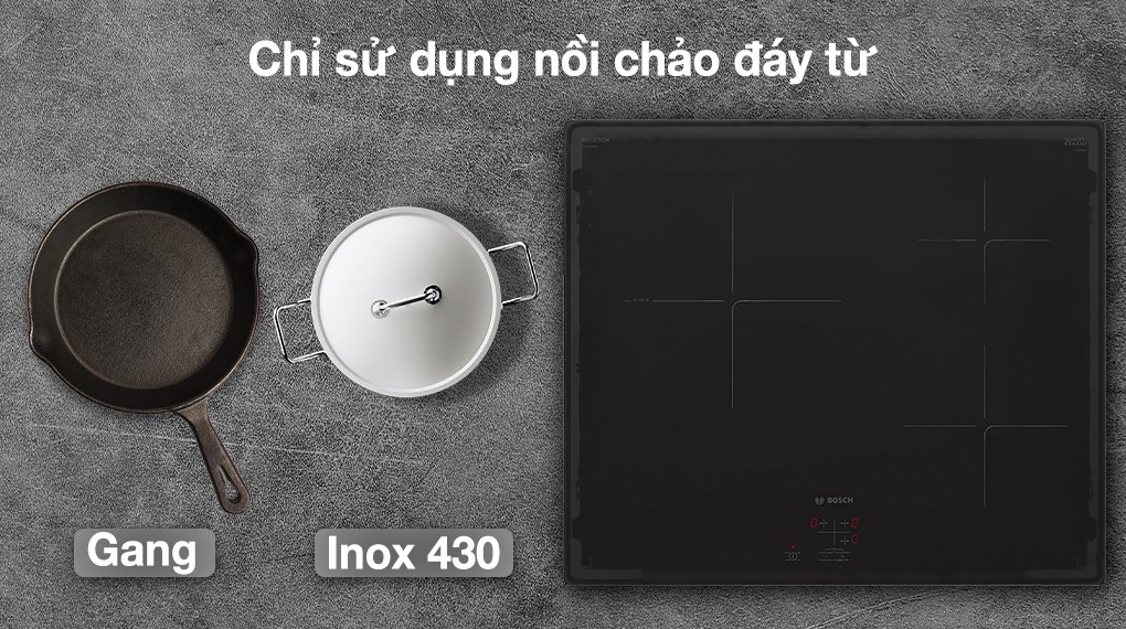 BẾP TỪ 3 VÙNG NẤU ÂM BOSCH PUC61KAA5E 4600W - LIÊN HỆ ĐỂ ĐƯỢC GIÁ TỐT